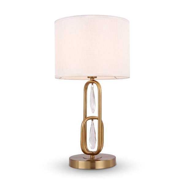 Настольный светильник 1*E14 40Вт Латунь IP20 Riverside FR1007TL-01BS Freya