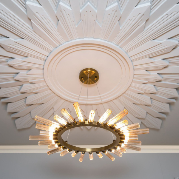 Подвесной светильник 27*G4 3Вт золотая бронза IP20 Sole (557 золотая бронза) Bogate's