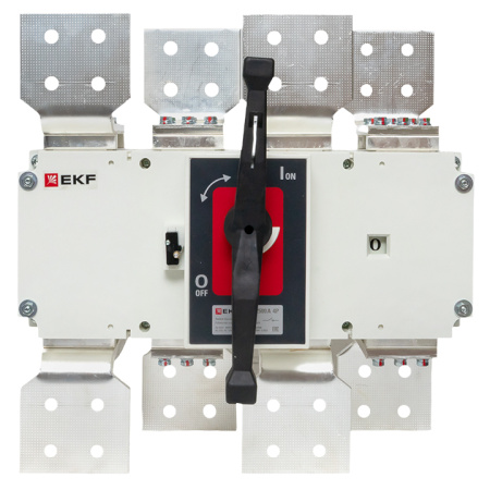 Рубильник-выключатель 2500A 4П c рукояткой управления для прямой установки PowerSwitch EKF