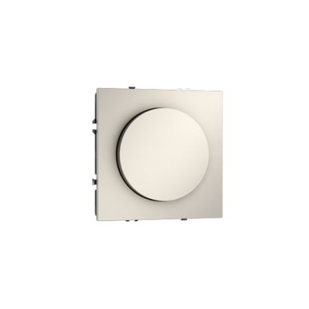 Светорегулятор встраиваемый Voltum S70 поворотно-нажимной 600 Вт, (кашемир)