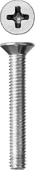 Винт DIN 965, M6 x 50 мм, 5 шт, кл. пр. 4.8, оцинкованный, ЗУБР