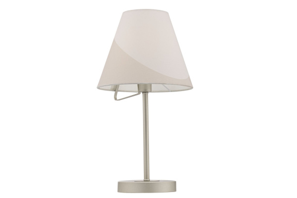 Настольная лампа 1*E14 40Вт Серебро IP20 Vanessa FR5084TL-01G Freya