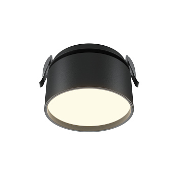 Встраиваемый светильник LED 12Вт Черный IP20 Ceiling & Wall DL024-12W3K-B Technical Maytoni