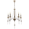 Люстра 5*E14 40Вт Бронза Антик IP20 Charis FR2007PL-05BZ Freya