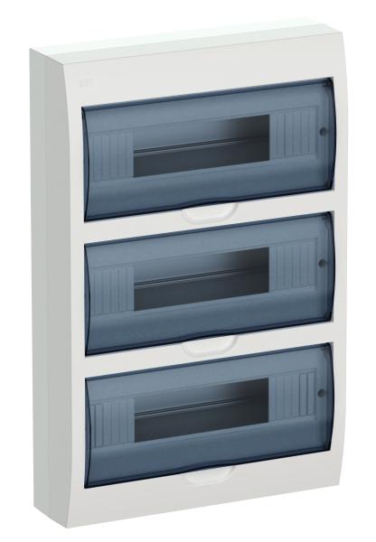 Корпус пластиковый ЩРН-П-36 IP41 белый KREPTA 3 IEK