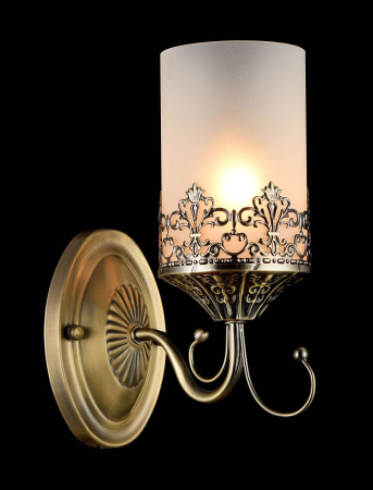 Настенный светильник (бра) 1*E14 60Вт Бронза IP20 Sherborne FR2563-WL-01-BZ Freya