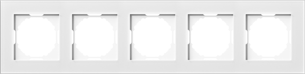 Donel A07 Natural Белое стекло рамка 5-я, серия DB