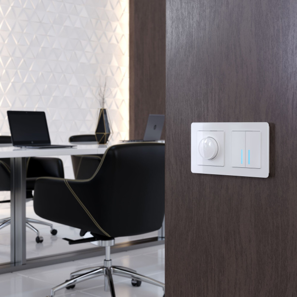 Acrylic Рамка на 2 поста белый Werkel