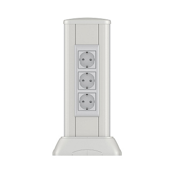 Миниколонна алюминиевая 0,35 м, цвет светло-серебристый металлик DKC