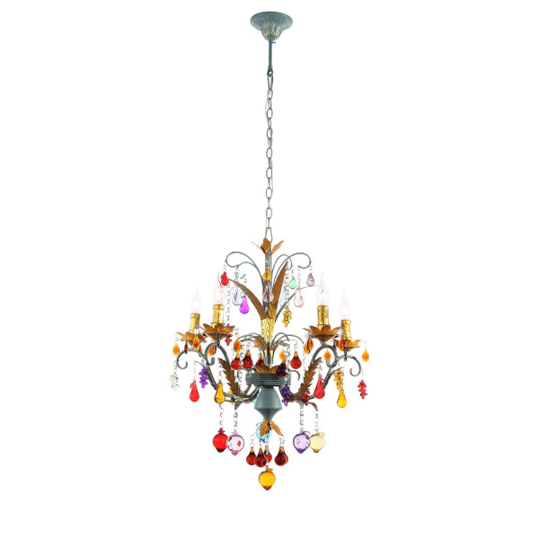 Люстра подвесная Разноцветный E14 5*40Вт SL426.763.05 ST LUCE