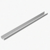 Лоток монтажный цельный глухой ЛМЦГ50х50х2000 УТ1,5, оцинкованный лист, S1,0