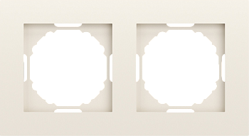 Donel A07 матовый кремовый рамка 2-я, серия DB