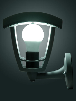 Светильник садово-парковый "СИТИ" НБУ 07-60-001 У1 4-х гранник настенный вверх серый TDM