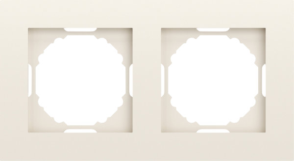 Donel A07 матовый кремовый рамка 2-я, серия DB