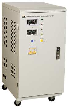 Стабилизатор напряжения однофазный СНИ1-20 кВА IEK Стабилизатор напряжения однофазный СНИ1-20 кВА IEK