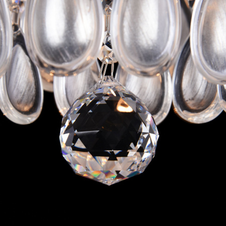 Люстра 9*E14 40Вт Серебро IP20 Chabrol FR2302CL-09S Freya