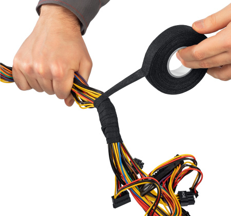 Авто-Флис изолента на велюровой основе с ворсом, 15м х 19мм ЗУБР