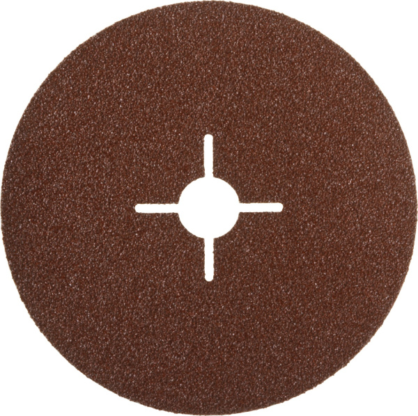 Круг шлифовальный "ПРОФИ" фибровый, для УШМ, P60, 180х22мм, 5 листов ЗУБР