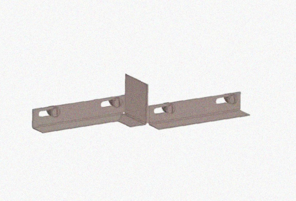 Соединитель-переходник замковый ПУгПЗ 200х80 УХЛ1 (правый), горячее цинкование, S1,5