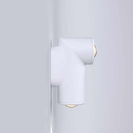 Уличный настенный светодиодный светильник 12Вт 4000К белый IP54 GIRA (a056269) Elektrostandard