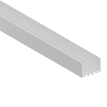 Donel Накладной алюминиевый профиль, 50х35х3000. Цвет: белый матовый, RAL9003,Серия:DN8ALE