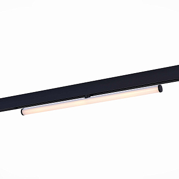Магнитный трековый светильник Черный LED 1*10Вт 3000К 1 200Lm Ra>90 120° IP20 L604xW28xH80 48В ST803.436.10 ST LUCE