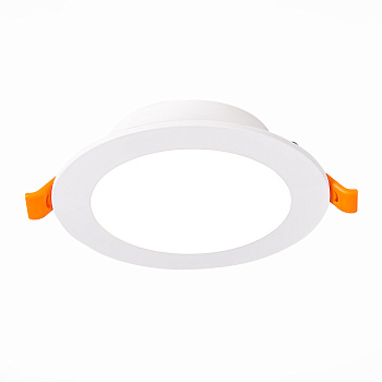 Светильник встраиваемый Белый LED 1*12Вт 3000К 900Lm Ra80 110° IP20 D120xH30 220-240В ST210.538.12 ST LUCE