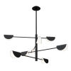 Люстра 8*G9 28Вт Черный IP20 Mollis MOD126PL-08B Technical