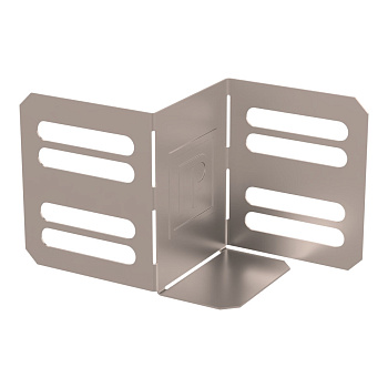 Переходник упрощённый горизонтальный Стандарт INOX (AISI 409) на 50 мм Н80 Промрукав