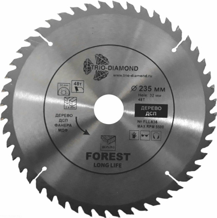 Диск пильный 235*32/30*48Т FLL838 Trio-Diamond