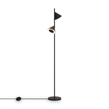 Напольный светильник (торшер) LED 14Вт Черный IP20 Etro FR6141FL-L14B Freya