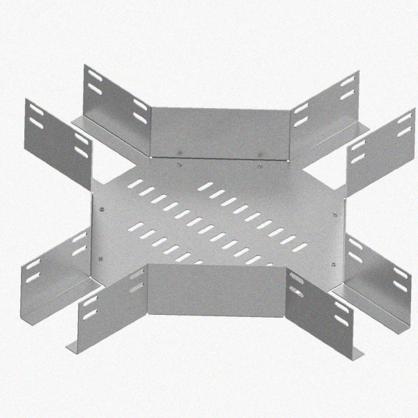 Лоток крестообразный глухой КМГ 200х65 У3, окрашенный, S1,5
