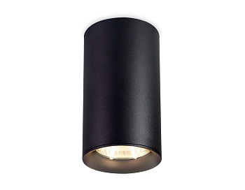Накладной точечный светильник GU10 TN213135 BK черный GU10 D60*90 Ambrella Light