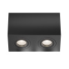 Потолочный светильник 2*GU10 50Вт Черный IP20 Ceiling & Wall C017CL-02B Technical Maytoni