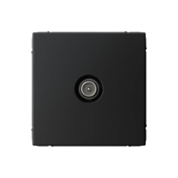 ARTGALLERY TV РОЗЕТКА оконечная 1DB, механизм, КАРБОН Systeme Electric