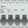 Выключатель автоматический ВА МОД 4П 63А B 6кА ВА 47-63N PROxima EKF