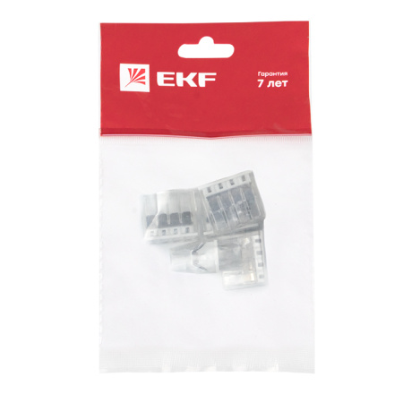 Клемма СМК 2273-248 (с пастой) 8 отверстий 0,5-2,5мм2 (4шт) PROxima EKF