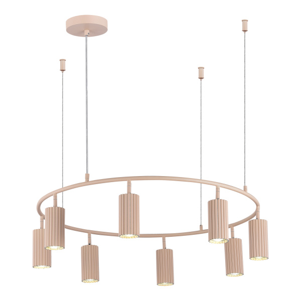 Светильник подвесной Розовый/Розовый GU10 8*5Вт 4000К SL1213.603.08 ST LUCE