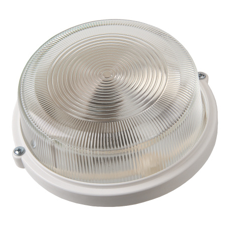 Светильник ЖКХ НПП "Рондо" 03-100-005.03, прозрачный, белый, без решетки General