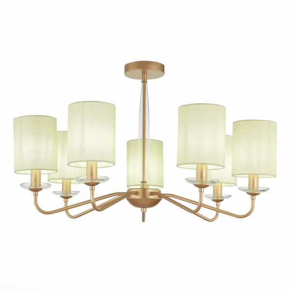 Люстра потолочная Золотистый/Бежевый E14 7*40Вт SLE108002-07 EVOLUCE