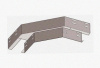 Лоток угловой глухой КГГ 250х150-90 УТ1,5 поворот на 90, оцинкованный лист, S1,5