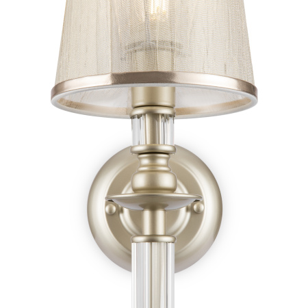 Настенный светильник (бра) 1*E14 40Вт Матовое Золото IP20 Ksenia FR2539WL-01G Freya