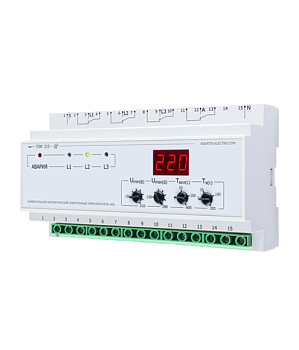 Переключатель фаз ПЭФ-319 Новатек-Электро