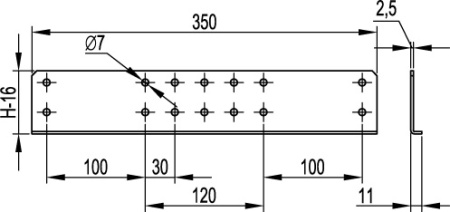 Соединитель внешний GTO 50 LI DKC