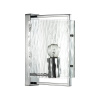 Бра E27 1*60W ELEGANTE хром/прозрачный/стекло ODEON LIGHT