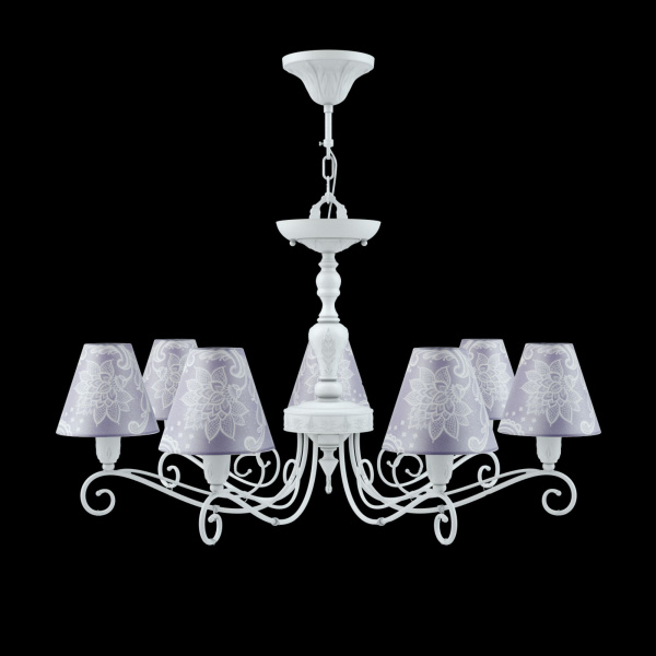 Люстра 7*E14 40Вт Матовый Белый IP20 Provence 6 E4-07-WM-LMP-O-3 Maytoni