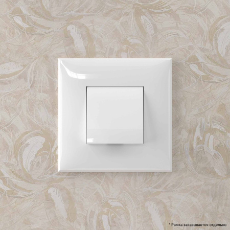 Вывод кабеля из стены "Avanti", "Белое облако" DKC