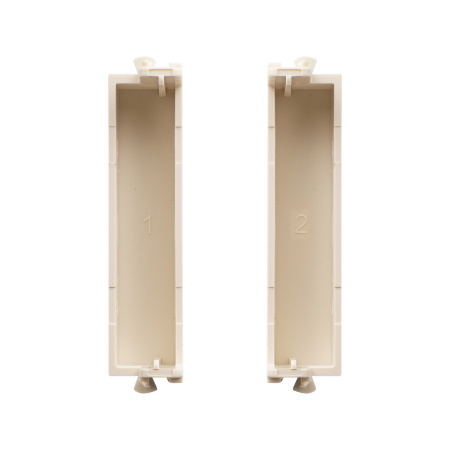 Комплект модульных заглушек "Avanti", "Ванильная дымка", 0,5 модуля 2штуки DKC