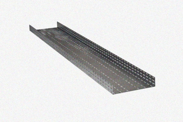 Лоток глухой ЛМГ 600х80х3000 УТ1,5, оцинкованный лист S1,5