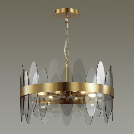 Люстра E14 6*40W 220V MEREDITH латунь LUMION